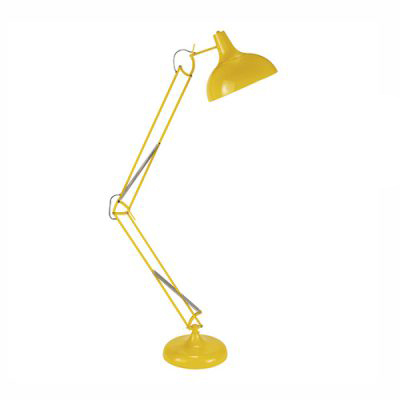 Lampe Métal jaune