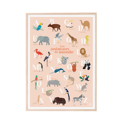Abécédaire les animaux du monde