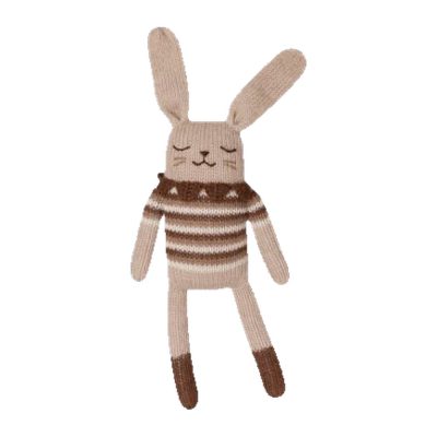Doudou lapin top vintage sepia