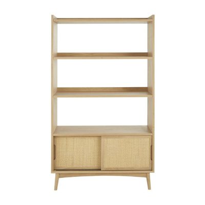 Etagère 2 portes coulissantes