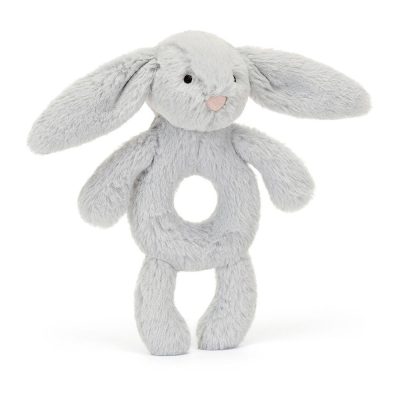 Hochet Bashful Silver Bunny