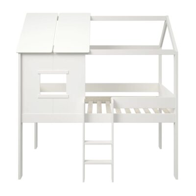 Lit cabane bois massif Teddy Camif