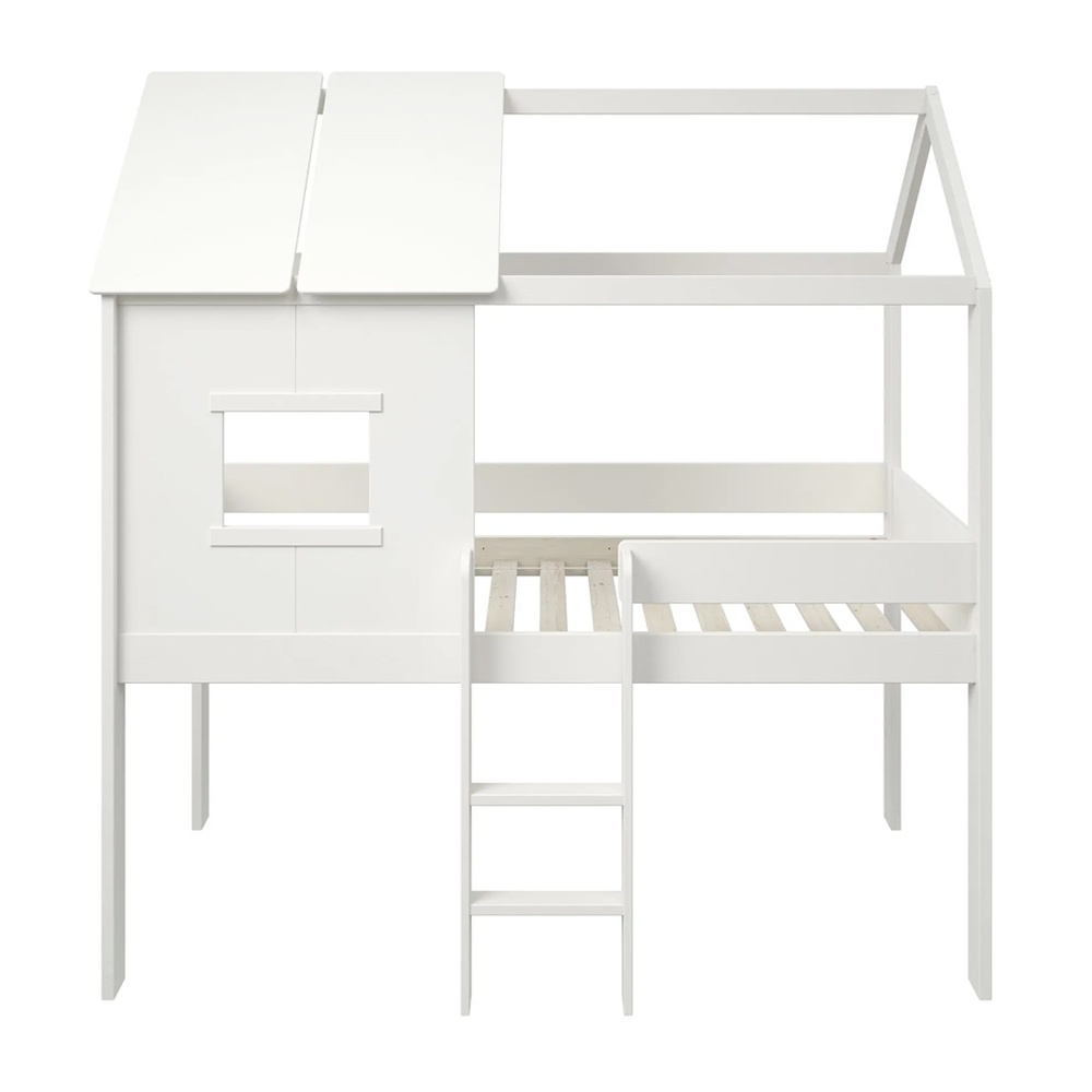 Lit cabane bois massif Teddy