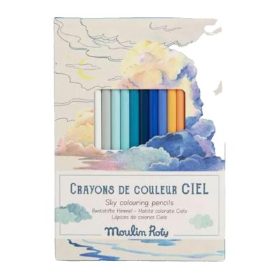 Lot de 12 Crayons et Cartes