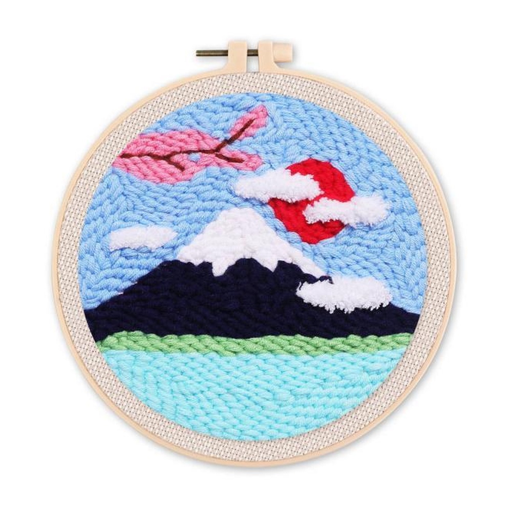 Punch Needle le Mont Fuji