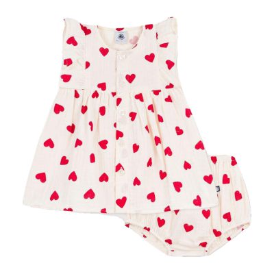 Robe en coton avec son bloomer