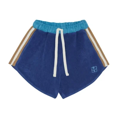 Short Retro Bandes Contrastées