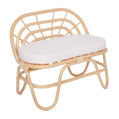 Sofa Canapé en rotin naturel