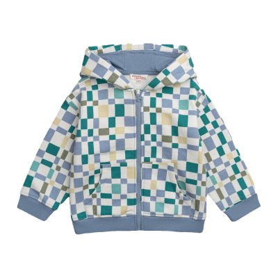 Sweat à capuche imprimé graphique