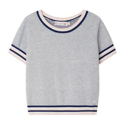 T shirt Maille Fine Limette