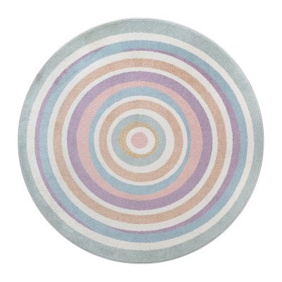 Tapis arc en ciel multicolore