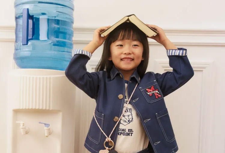 Bonpoint x Maison Kitsuné : la collection enfant qui fait le printemps