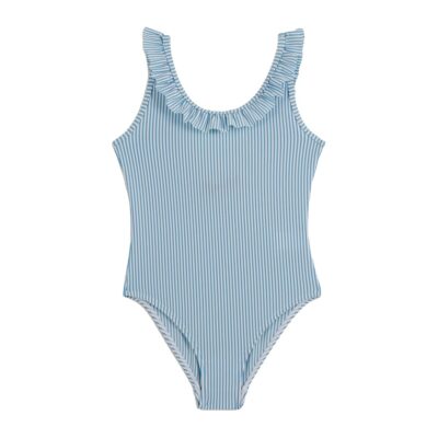 Maillot de bain 1 pièce rayé