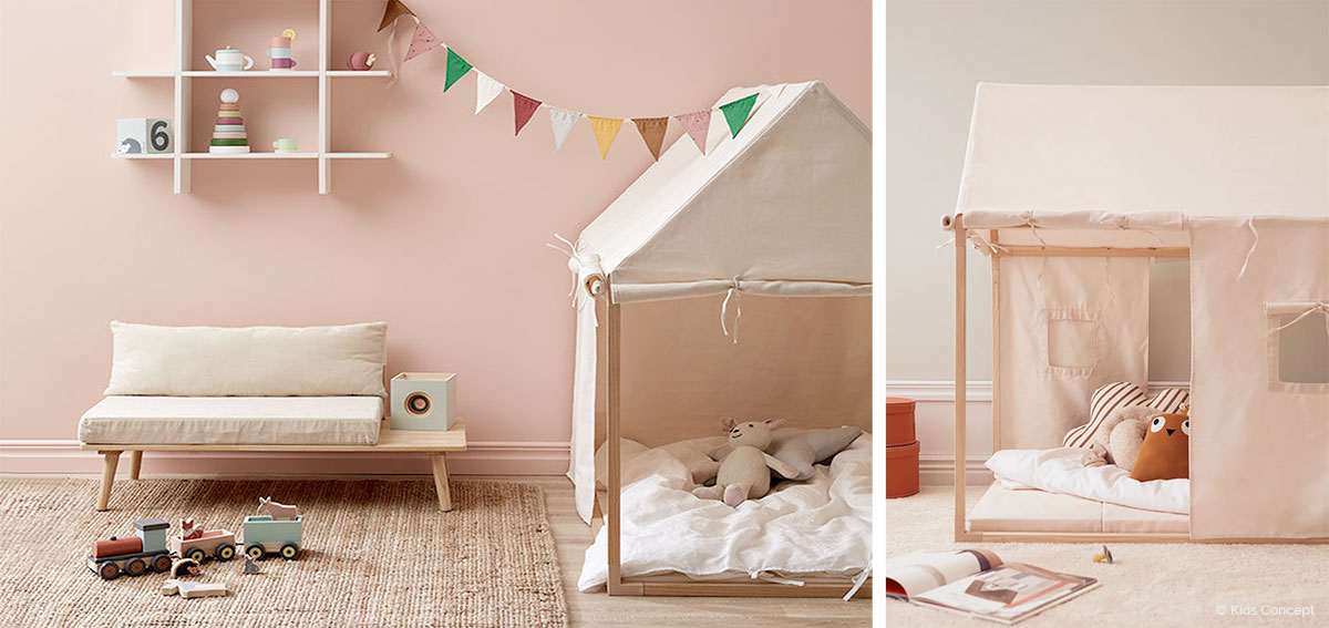 Cabane en bois enfant evolutive