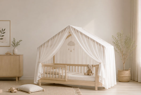 Le lit cabane : ce refuge qui transforme les chambres d’enfants