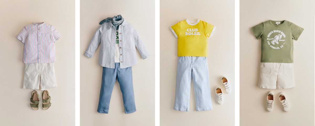 Petit Sezane collection été garcon 2026