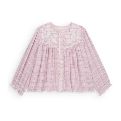 Blouse Flora carreaux Louise Misha