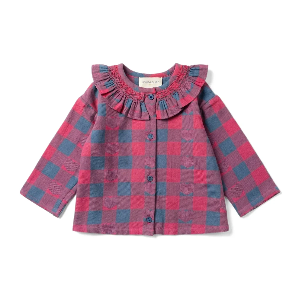Blouse Nola carreaux cœurs