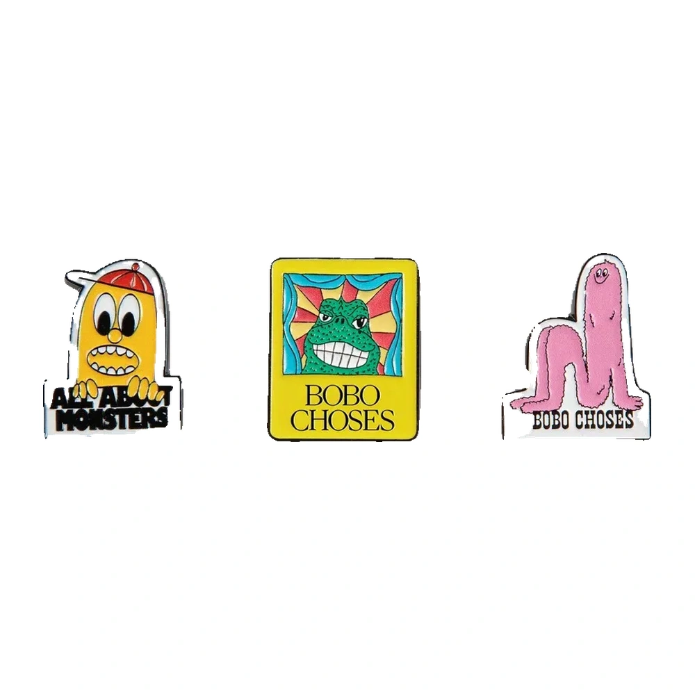 Lot de 3 Pins Monstres
