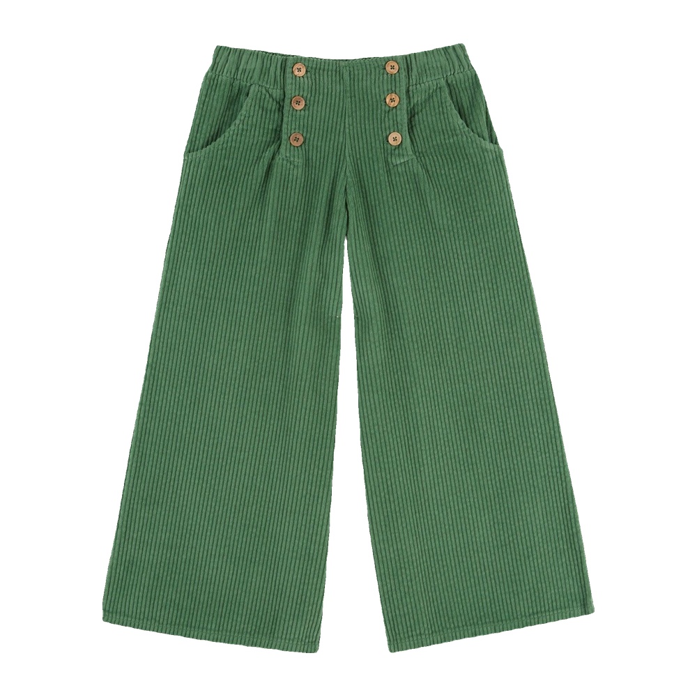 Pantalon à pont velours