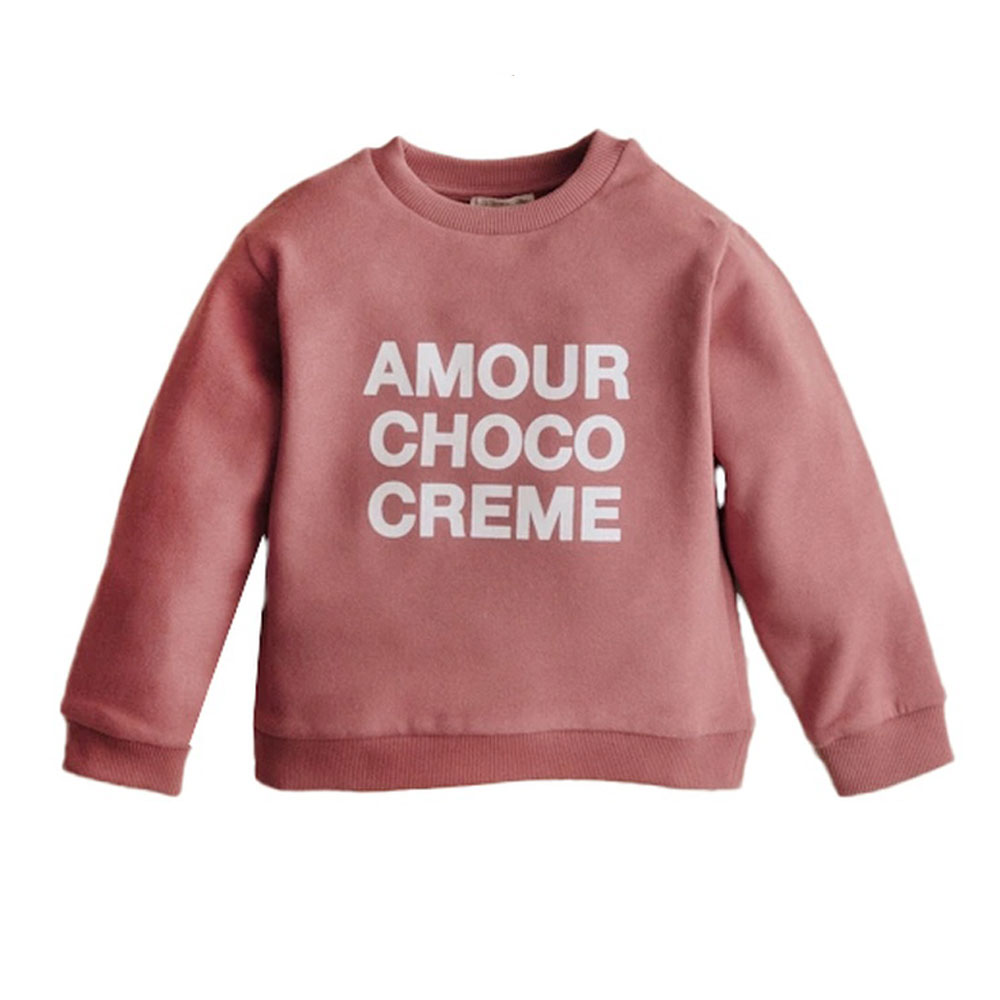 Sweat Amour choco créme